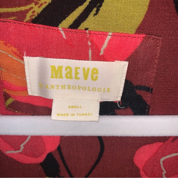 42. Maeve Beth Dolman Multi Floral Tunic Blouse - Picture 3 of 3